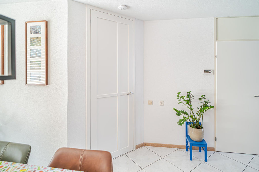 Plafondhoge deuren paneeldeuren dichte binnendeuren witte in lisse